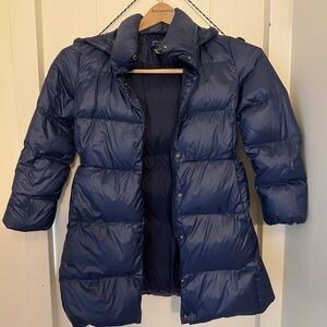 Ralph Lauren girls 3/4 puffer jacket